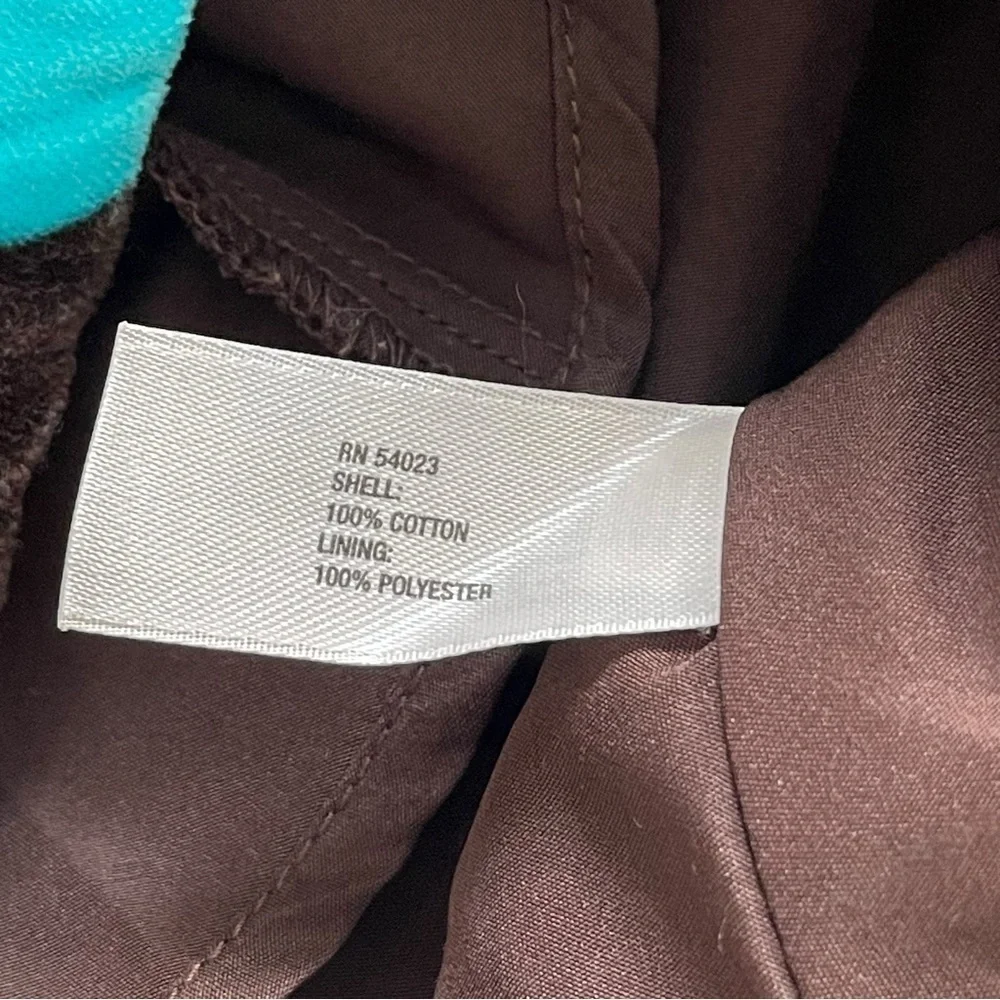 GAP KIDS  Velvet Brown Teal Polkadot Skirt - Size 8